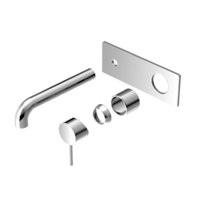 Mecca Wall Basin/Bath Mixer 260mm Trim Kits Only Chrome