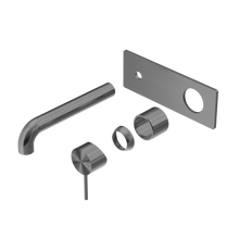 Mecca Wall Basin/Bath Mixer 260mm Trim Kits Only Gun Metal