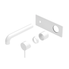 Mecca Wall Basin/Bath Mixer 260mm Trim Kits Only Matte White