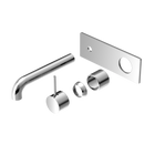 Mecca Wall Basin/Bath Mixer Handle Up 185mm Trim Kits Only Chrome