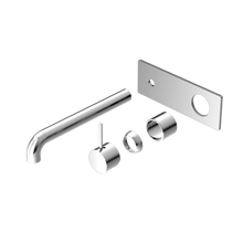 Mecca Wall Basin/Bath Mixer Handle Up 230mm Trim Kits Only Chrome