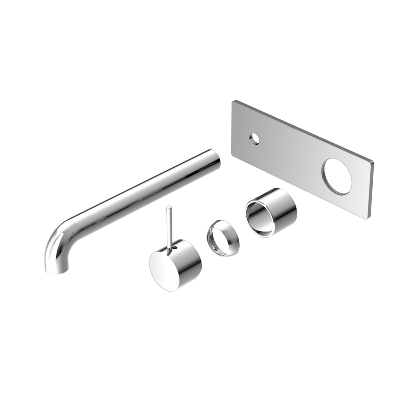 Mecca Wall Basin/Bath Mixer Handle Up 260mm Trim Kits Only Chrome