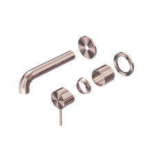 Mecca Wall Basin/Bath Mixer Separate Back Plate 160mm Trim Kits Only Brushed Bronze