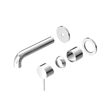 Mecca Wall Basin/Bath Mixer Separate Back Plate 160mm Trim Kits Only Chrome