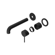 Mecca Wall Basin/Bath Mixer Separate Back Plate 185mm Trim Kits Only Matte Black