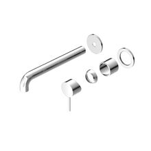 Mecca Wall Basin/Bath Mixer Separate Back Plate 230mm Trim Kits Only Chrome