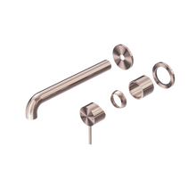 Mecca Wall Basin/Bath Mixer Separate Back Plate 260mm Trim Kits Only Brushed Bronze