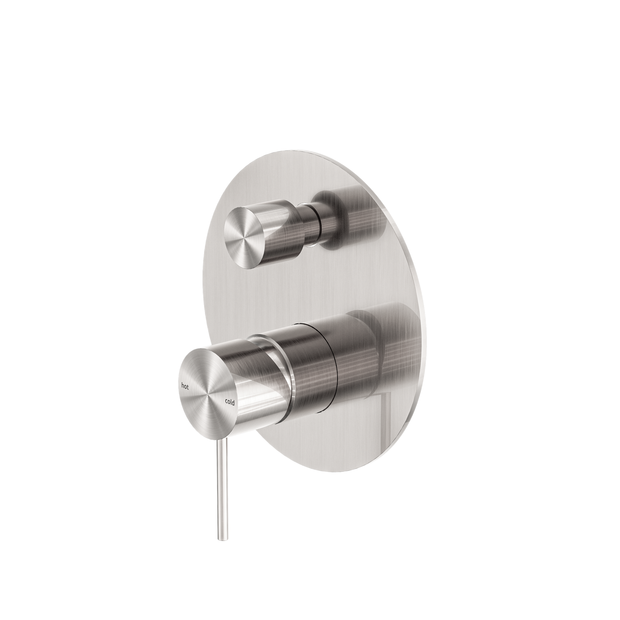 Mecca Shower Mixer With Diverter Brushed Nickel