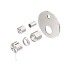 Mecca Shower Mixer With Diverter Trim Kits Only Brushed Nickel