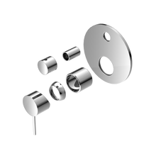 Mecca Shower Mixer With Diverter Trim Kits Only Chrome