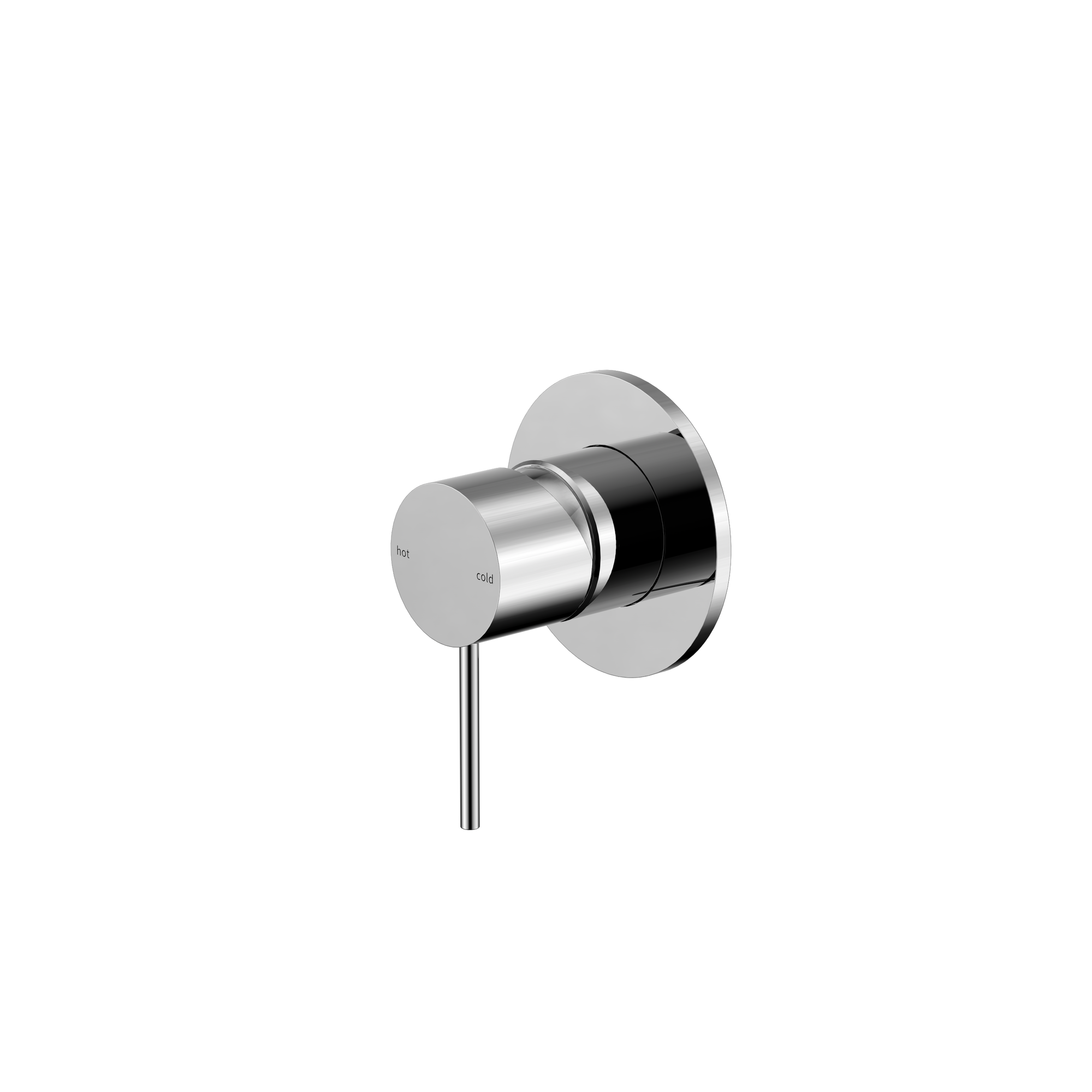 Mecca Shower Mixer 80mm Plate Chrome