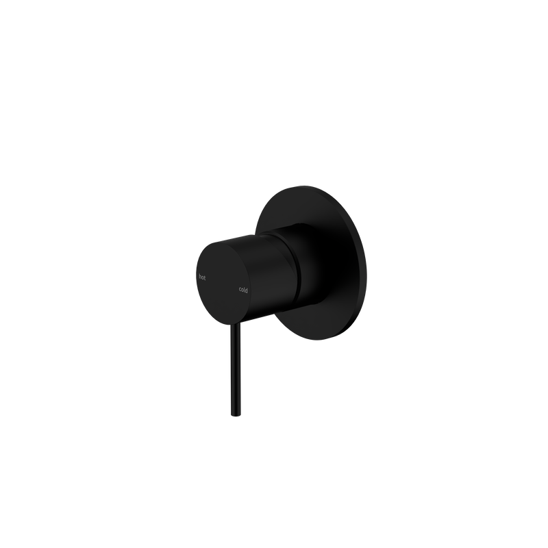 Mecca Shower Mixer 80mm Plate Matte Black