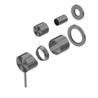 Mecca Shower Mixer With Diverter Separate Back Plate Trim Kits Only Gun Metal