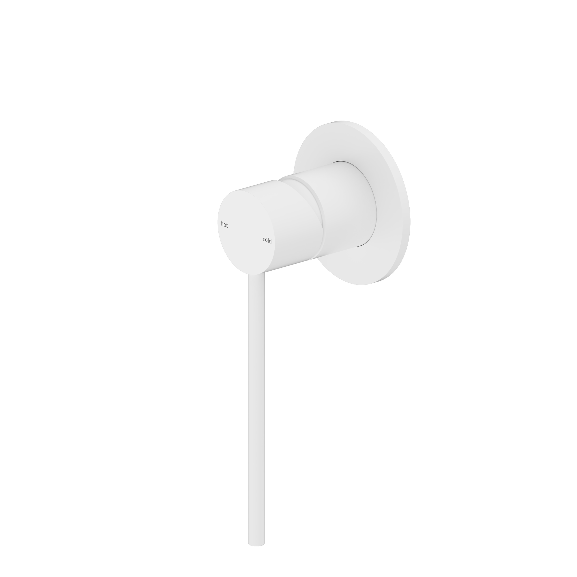 Mecca Care Shower Mixer Matte White