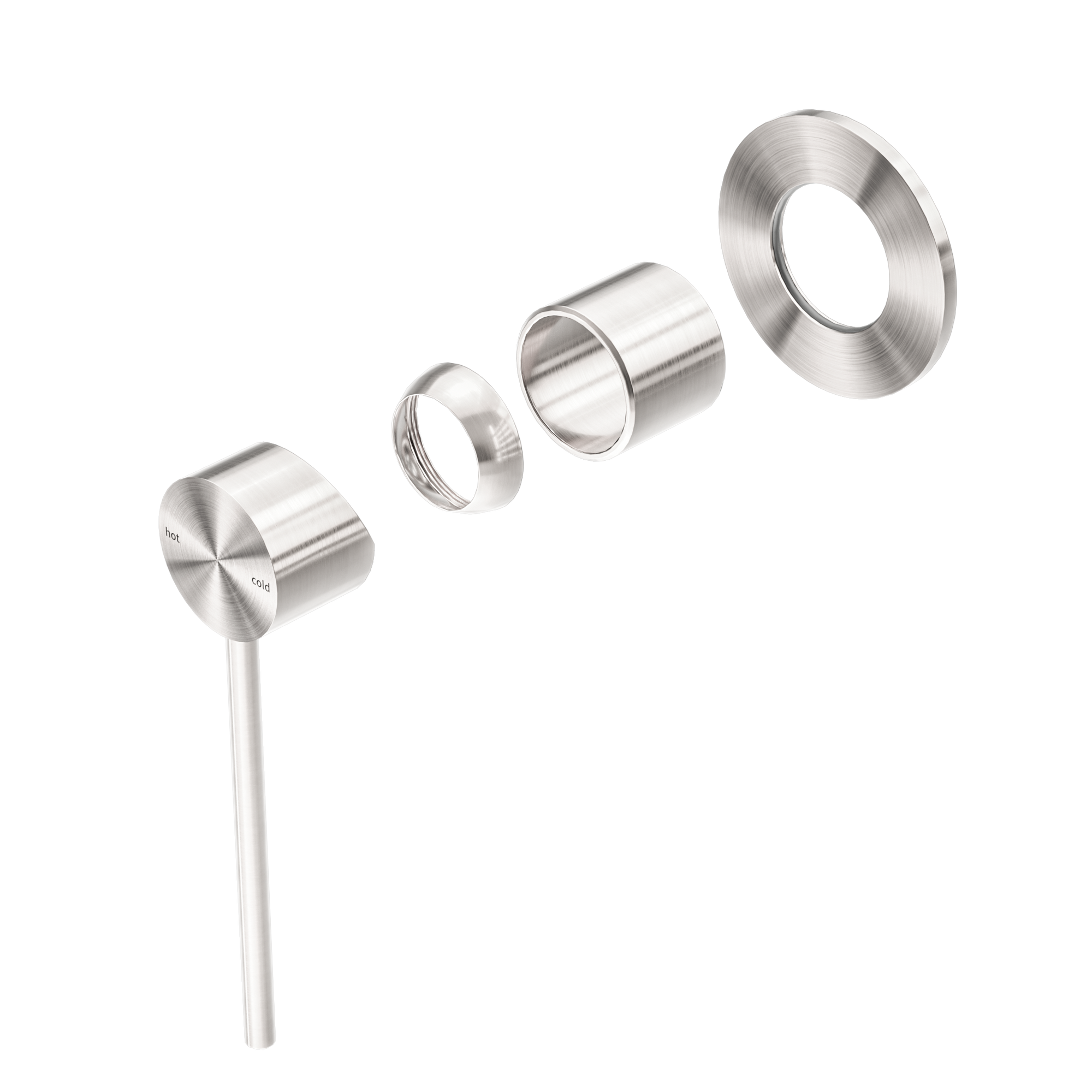 Mecca Care Shower Mixer Trim Kits Only Brushed Nickel