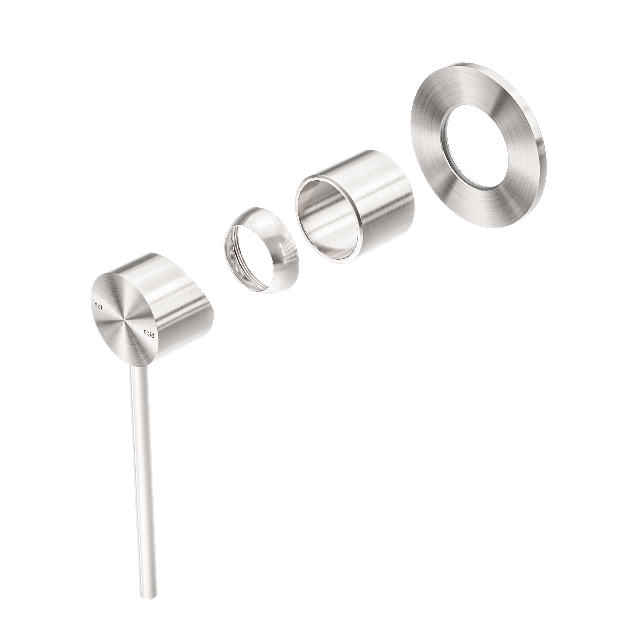 Mecca Care Shower Mixer Trim Kits Only Brushed Nickel