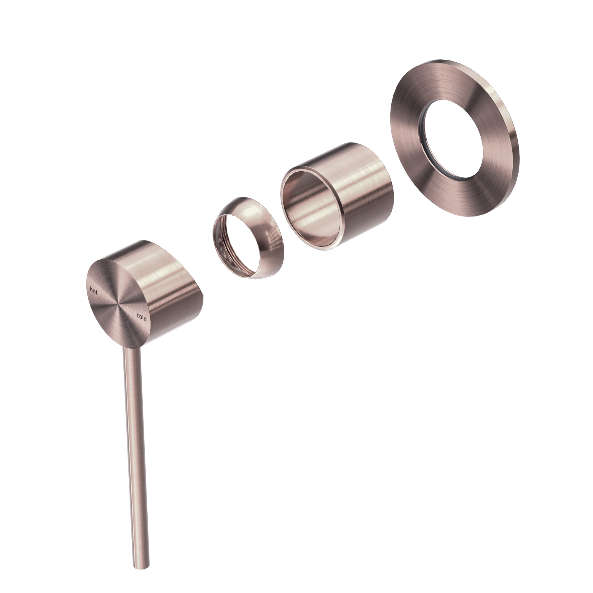 Mecca Care Shower Mixer Trim Kits Only Brushed Bronze