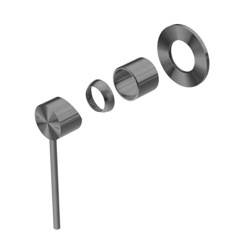 Mecca Care Shower Mixer Trim Kits Only Gun Metal
