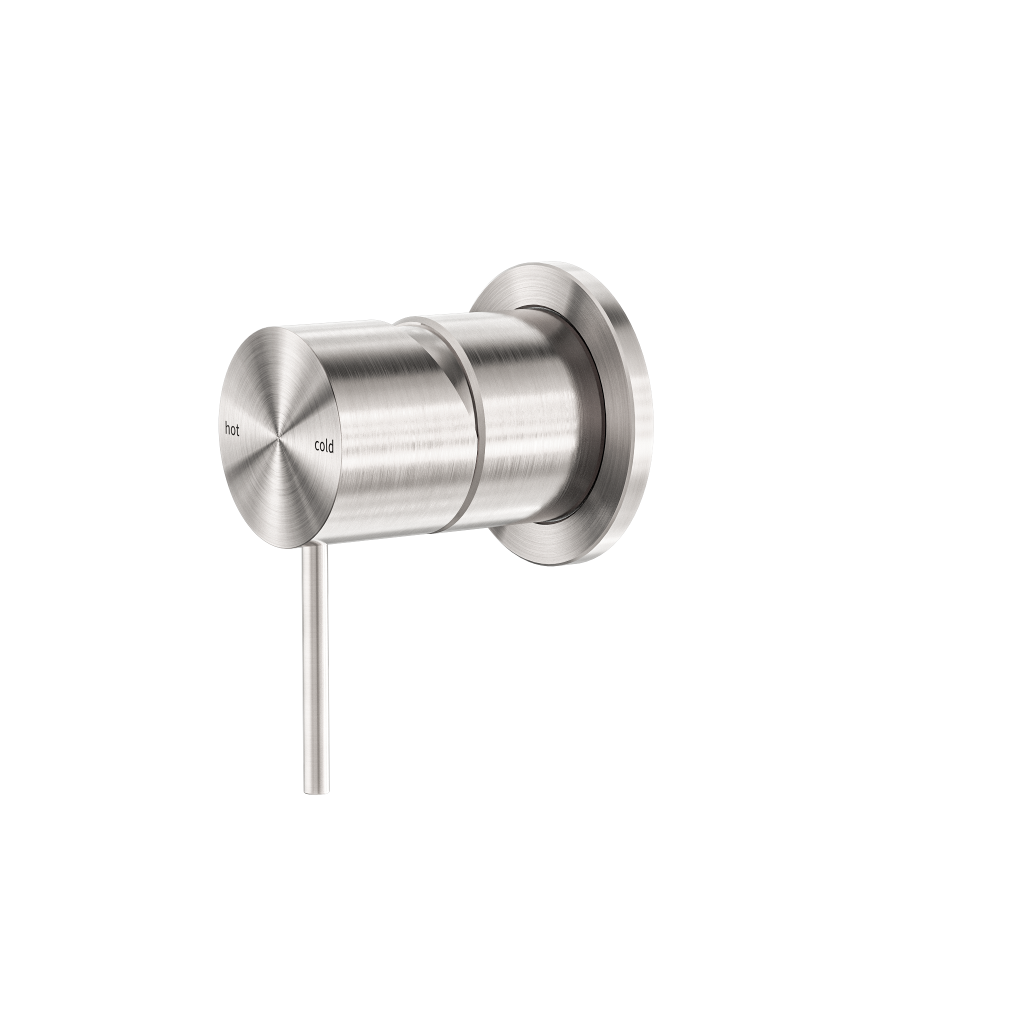 Mecca Shower Mixer 60mm Plate Brushed Nickel