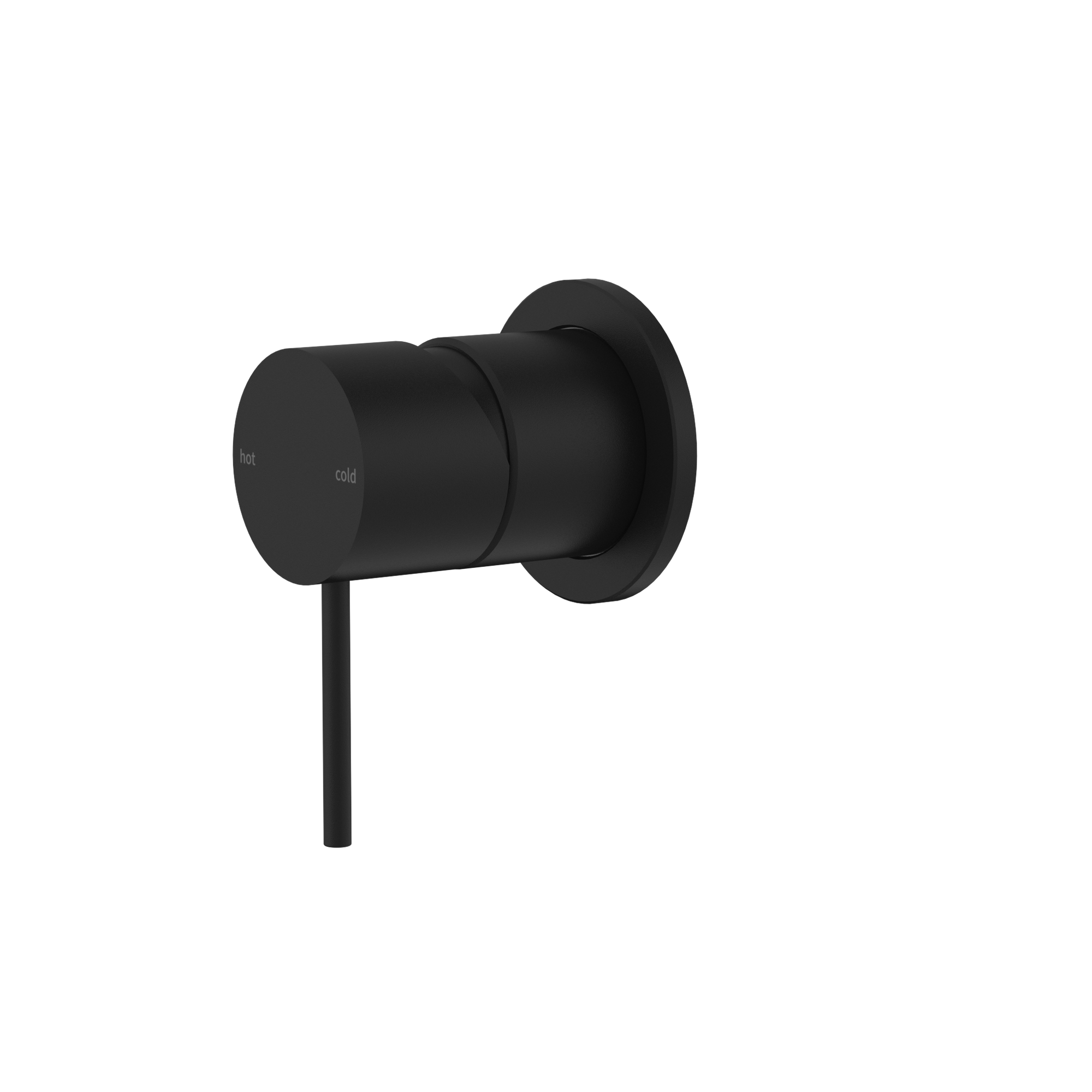 Mecca Shower Mixer 60mm Plate Matte Black