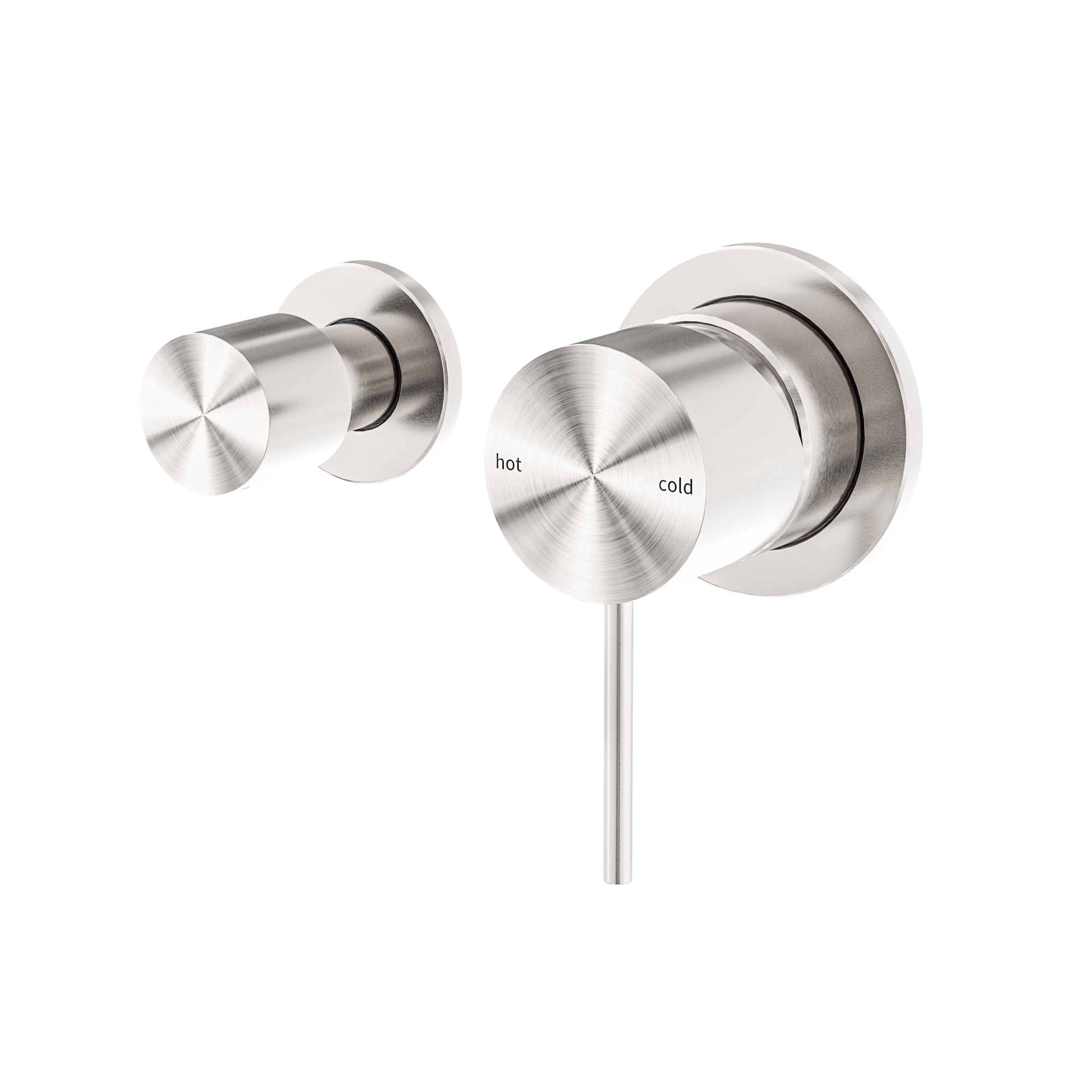 Mecca Shower Mixer With Horizontal 2 Way Diverter Brushed Nickel