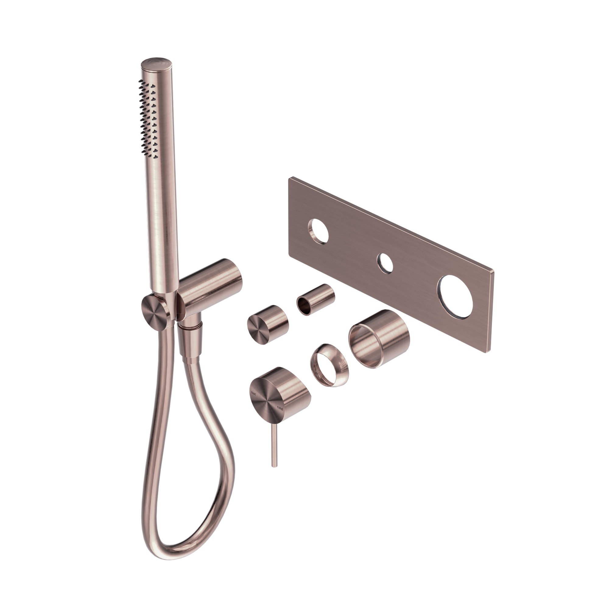 Mecca Shower Mixer Diverter System Trim Kits Only Brushed Bronze