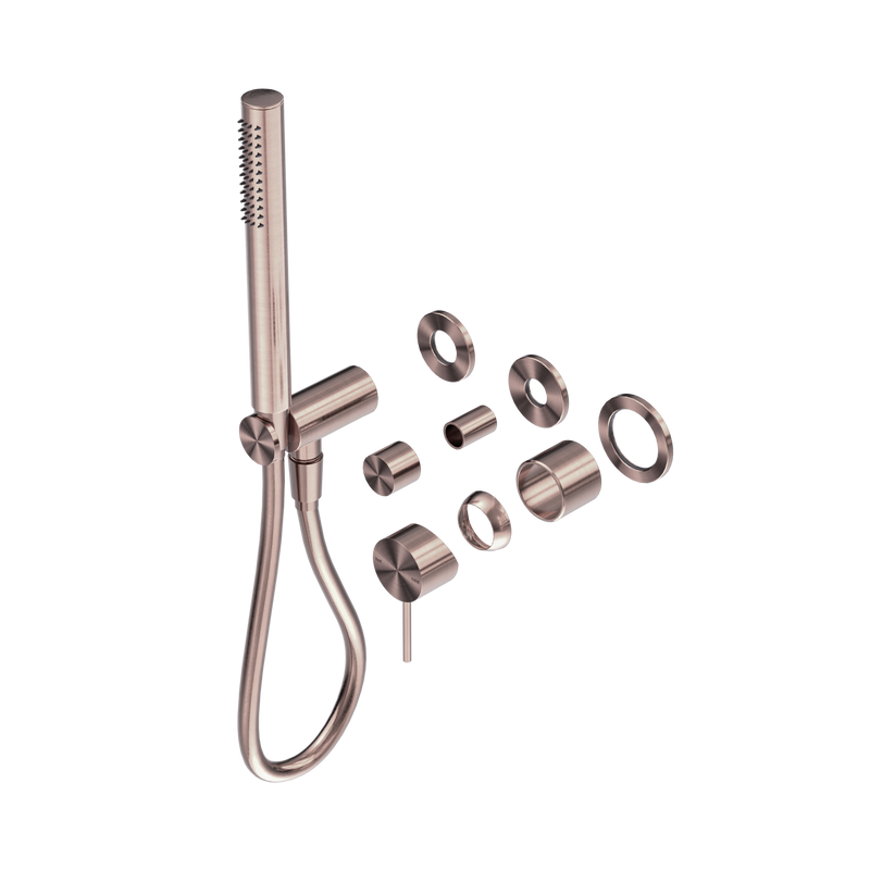 Mecca Shower Mixer Diverter System Separate Back Plate Trim Kits Only Brushed Bronze
