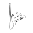 Mecca Shower Mixer Diverter System Separate Back Plate Trim Kits Only Chrome