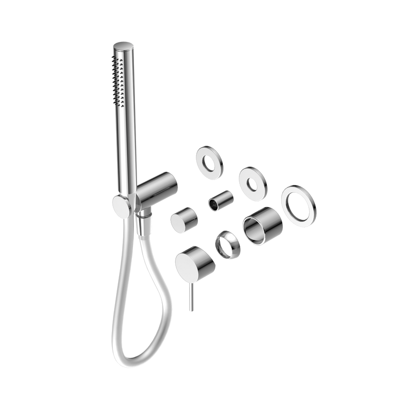 Mecca Shower Mixer Diverter System Separate Back Plate Trim Kits Only Chrome