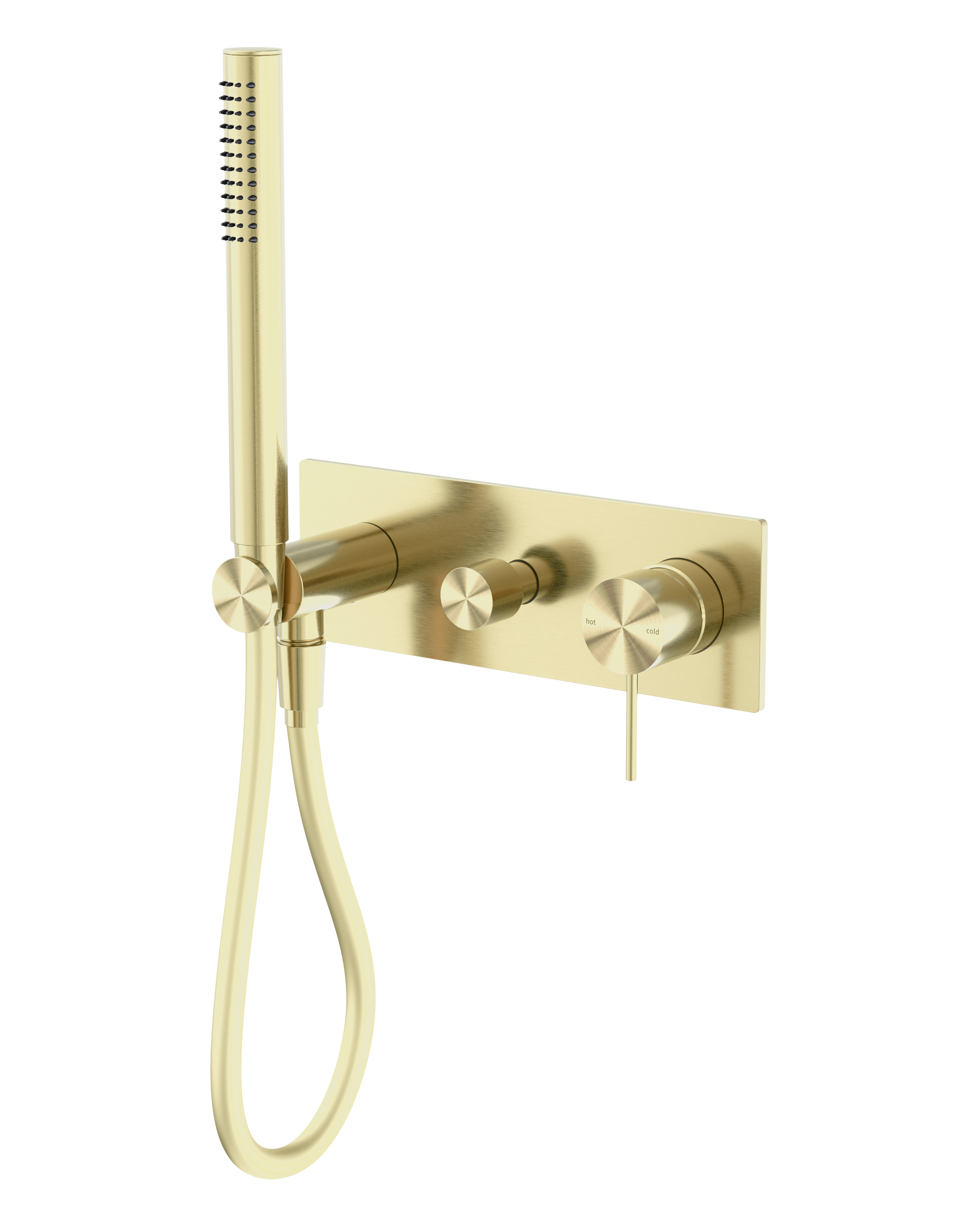 Mecca Shower Mixer Diverter System Brushed Gold
