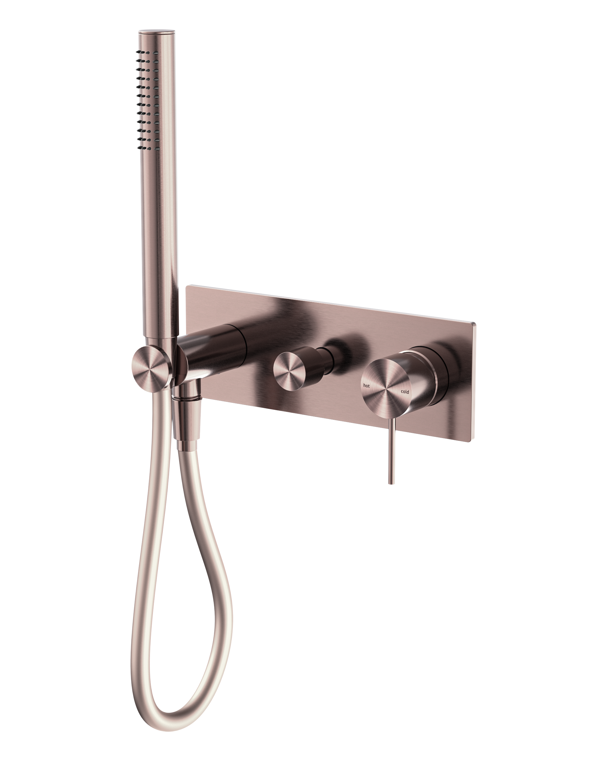 Mecca Shower Mixer Diverter System Brushed Bronze
