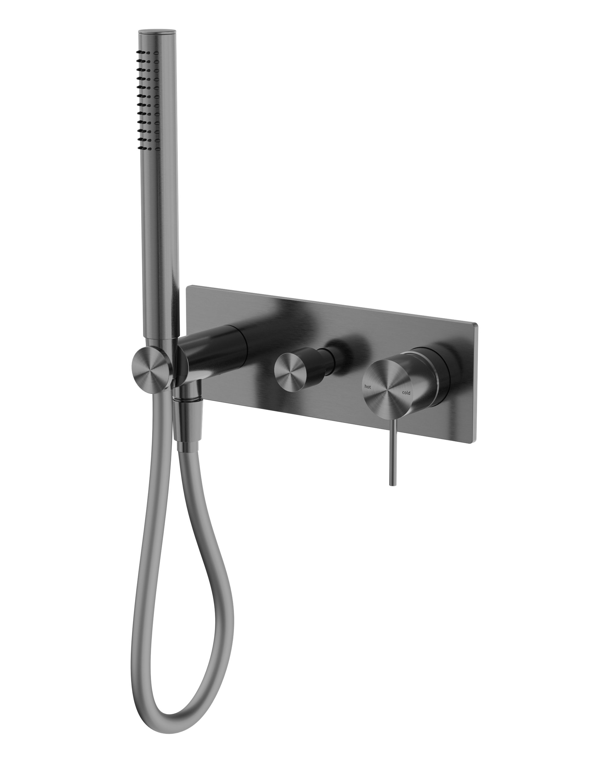 Mecca Shower Mixer Diverter System Gun Metal