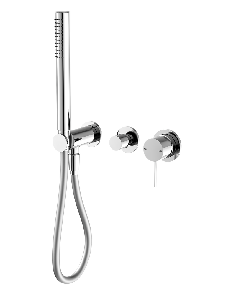 Mecca Shower Mixer Diverter System Separate Back Plate Chrome