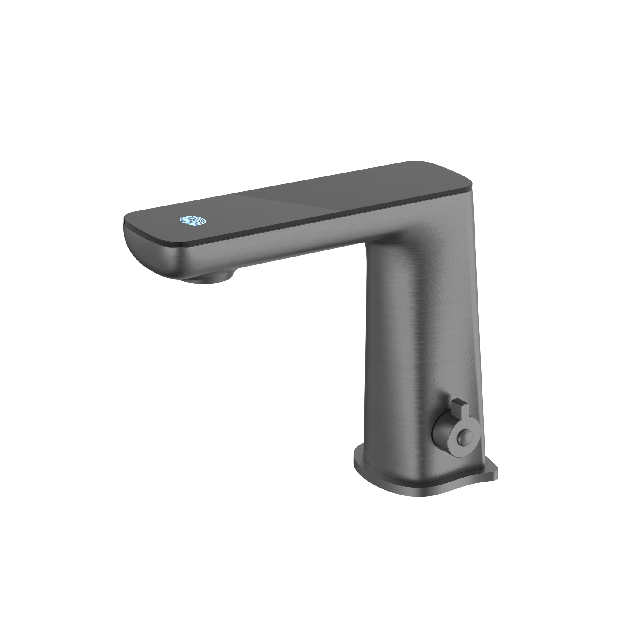 Claudia Sensor Mixer With Black Top Display Gun Metal