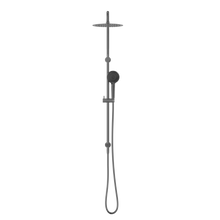 Round Project Twin Shower Gun Metal