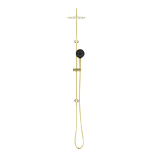 Round Project Twin Shower 4 Star Rating Brushed Gold