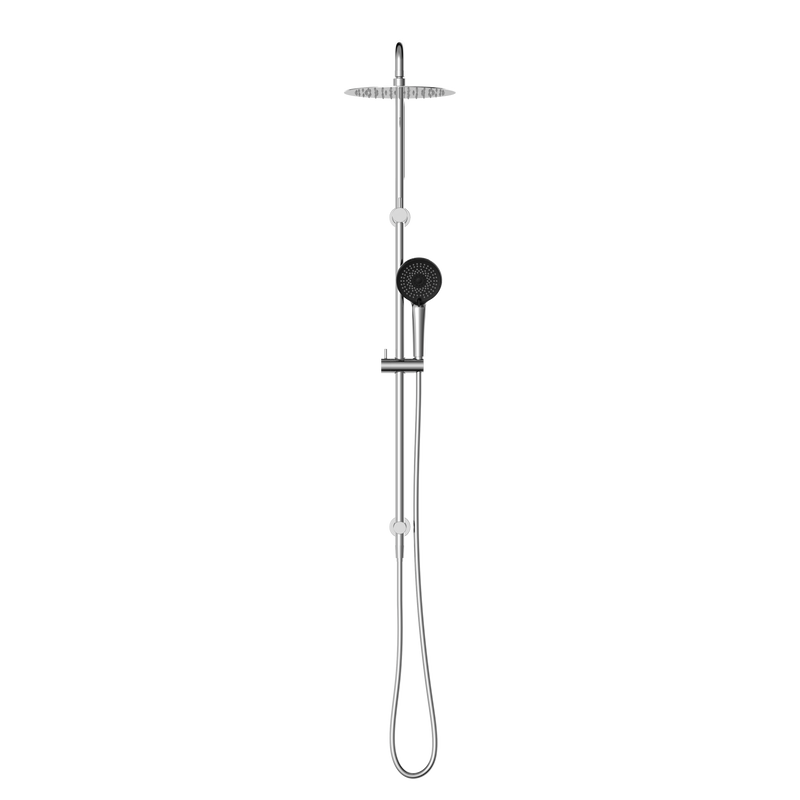 Round Project Twin Shower 4 Star Rating Chrome