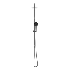Round Project Twin Shower 4 Star Rating Gun Metal