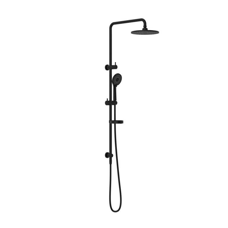 Builder Project Twin Shower Set Matte Black