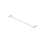 New Mecca Single Towel Rail 600mm Brushed Nickel