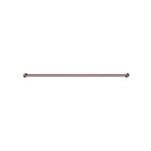 New Mecca Single Towel Rail 600mm Brushed Bronze