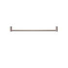 New Mecca Single Towel Rail 600mm Brushed Bronze