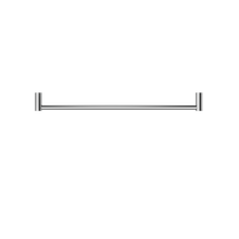 New Mecca Single Towel Rail 600mm Chrome