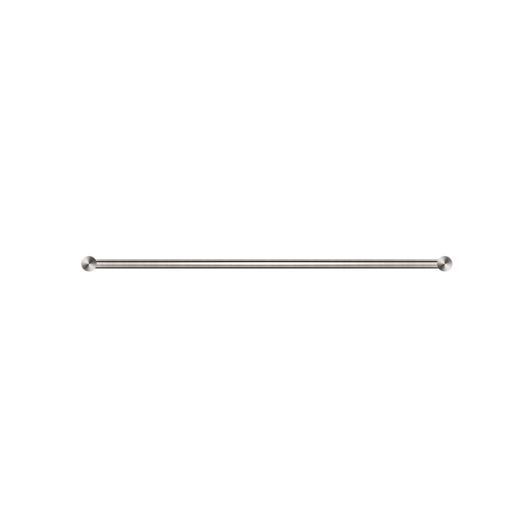 New Mecca Double Towel Rail 600mm Brushed Nickel