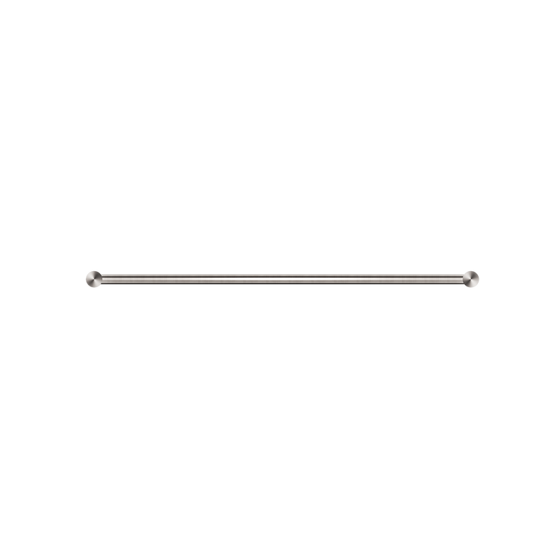 New Mecca Double Towel Rail 600mm Brushed Nickel