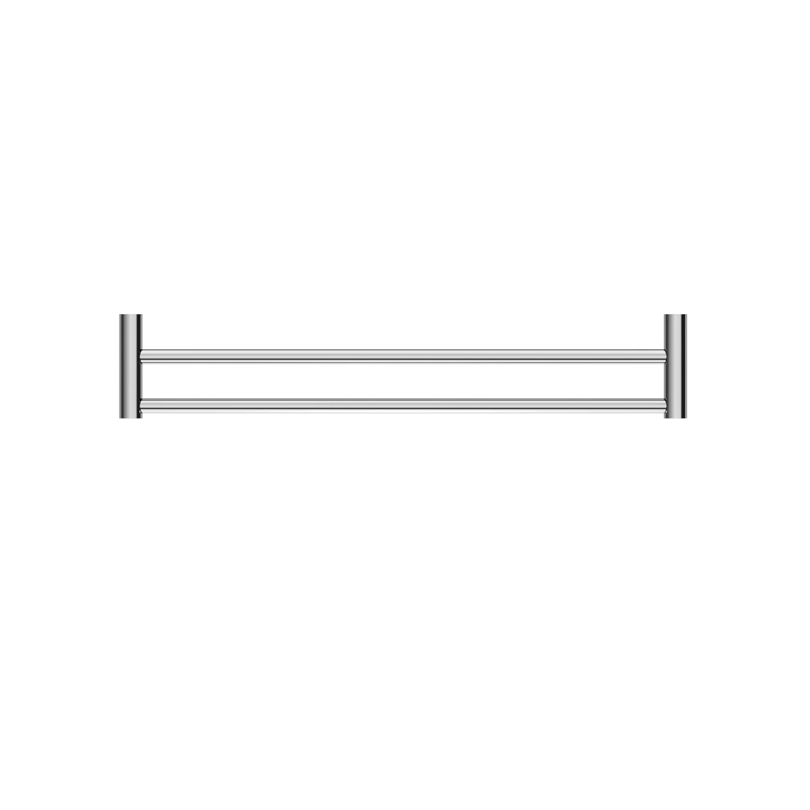 New Mecca Double Towel Rail 600mm Chrome
