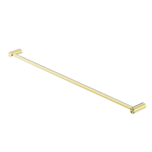 New Mecca Single Towel Rail 800mm Brushed Gold