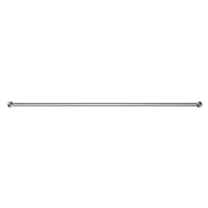 New Mecca Double Towel Rail 800mm Brushed Nickel