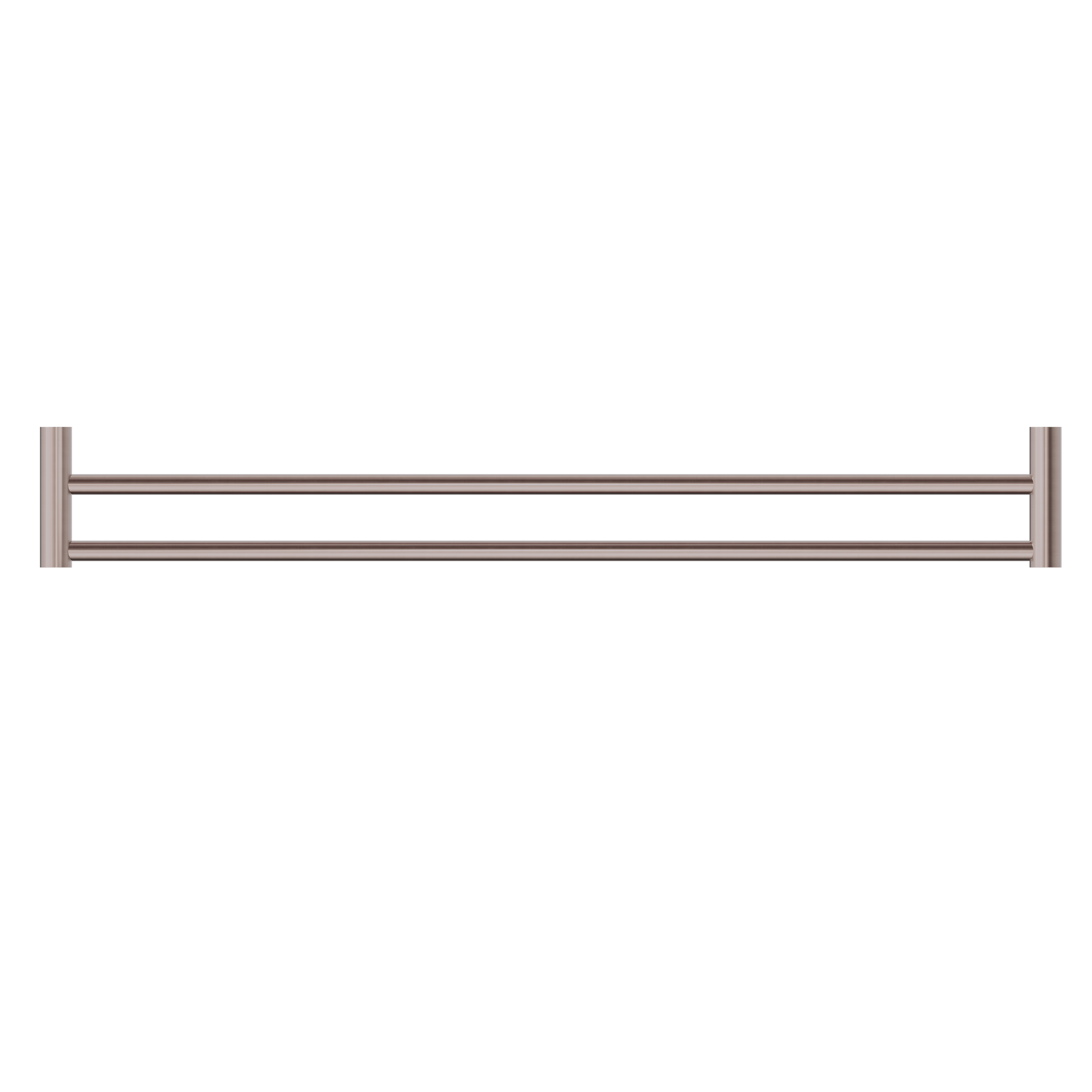 New Mecca Double Towel Rail 800mm Brushed Bronze
