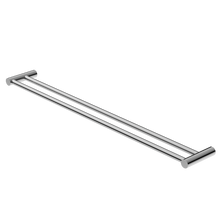 New Mecca Double Towel Rail 800mm Chrome
